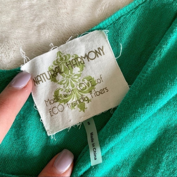 Green Natural Harmony dress - Picture 2 of 3